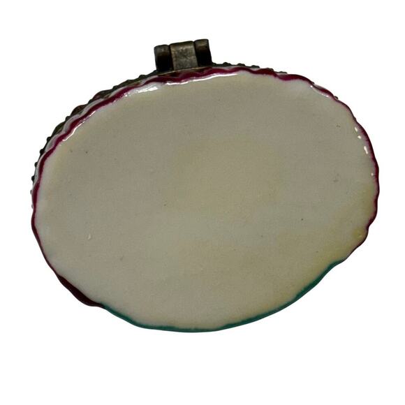 Comedy & Tragedy Hinged Trinket Box. - Picture 6 of 6